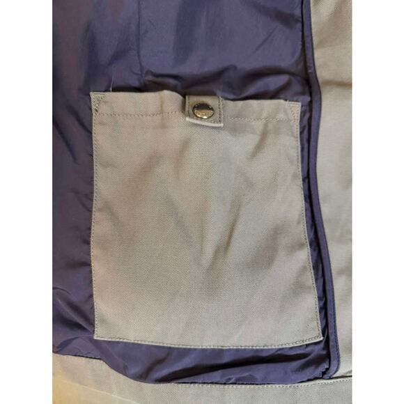 Vintage 90's Banana Republic Bomber Jacket Men’s Small Grey - Picture 7 of 9